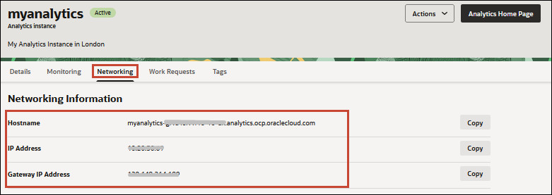 Description of oac_console_ip.jpg follows