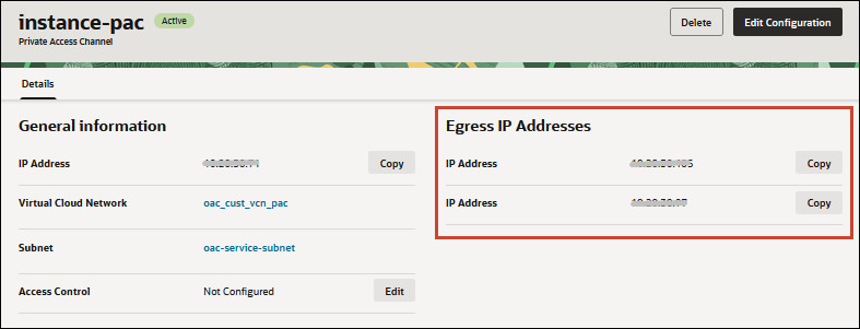 Description of oac_console_ip_egress.jpg follows