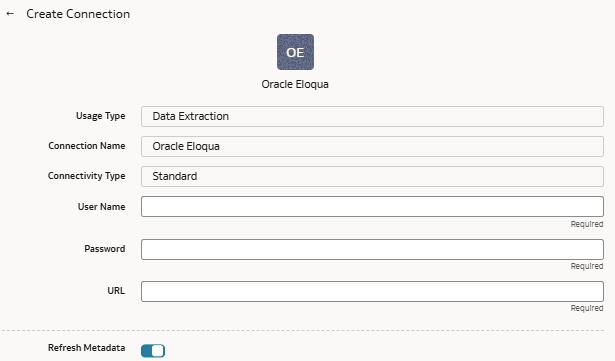 Description of fawag-eloqua-create-connection-updated.png follows Description of fawag-eloqua-create-connection-updated.png follows
