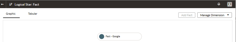 The custom fact in the graphic mode