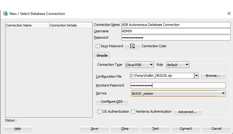 Description of adb_connect_sqldev_17.4.png follows