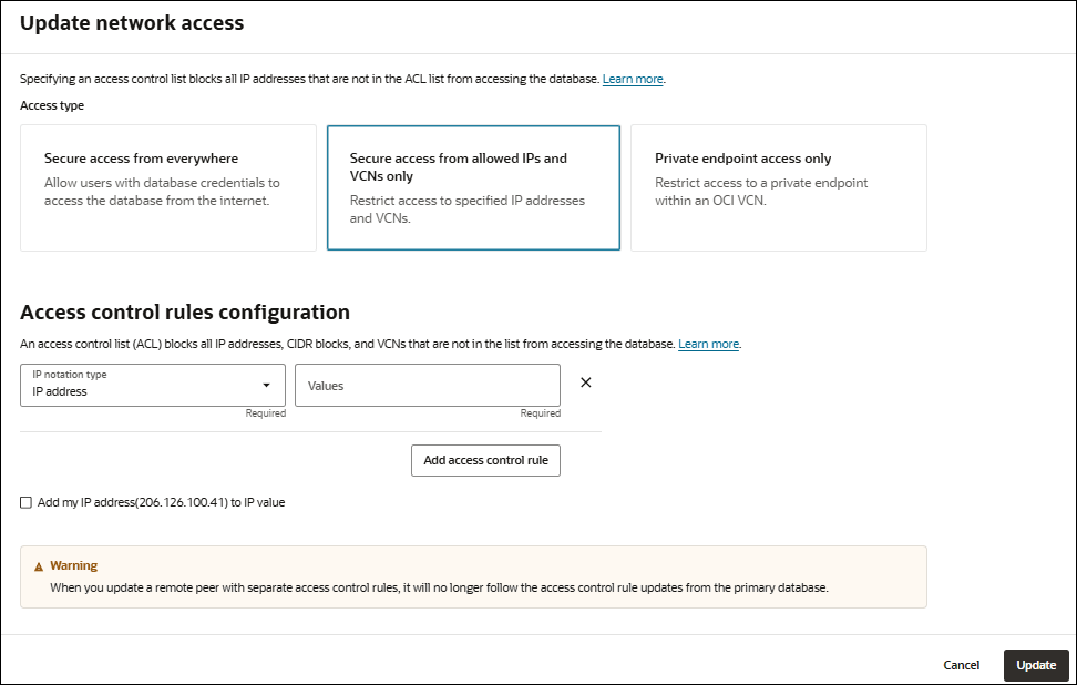 Description of adb_network_access_update.png follows