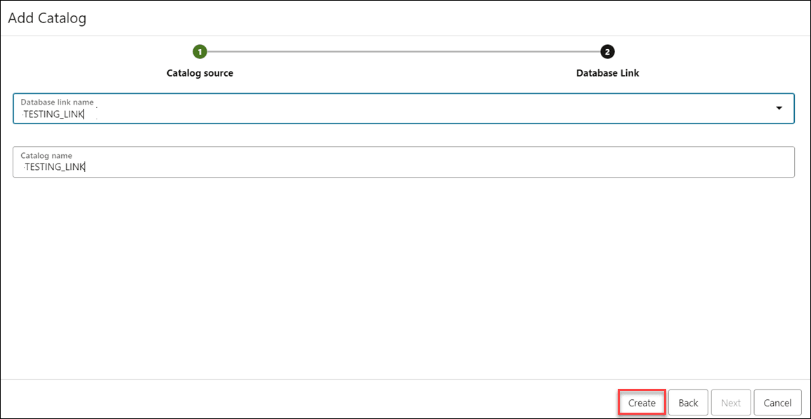 Description of add-catalog-dblink.png follows