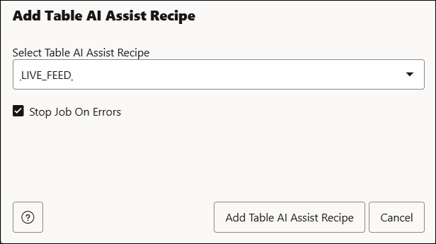 Description of add-table-recipe.png follows