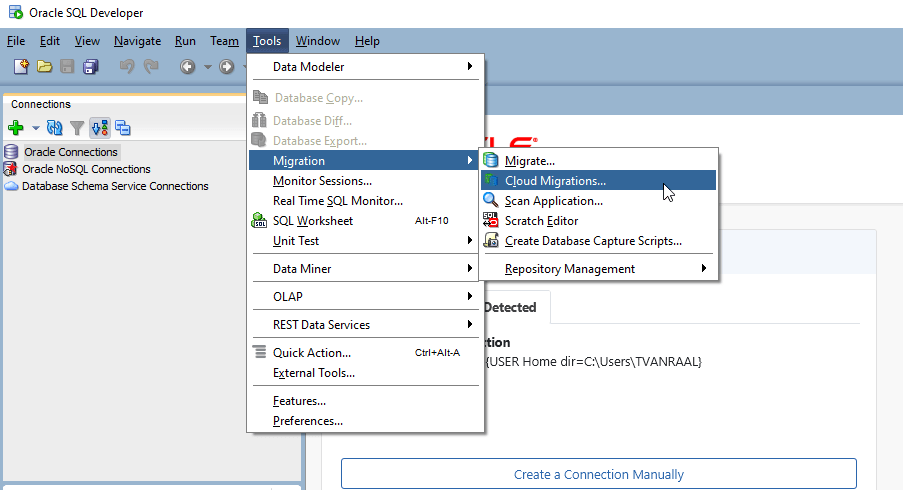 Description of adw_migrate_redshift_start.png follows