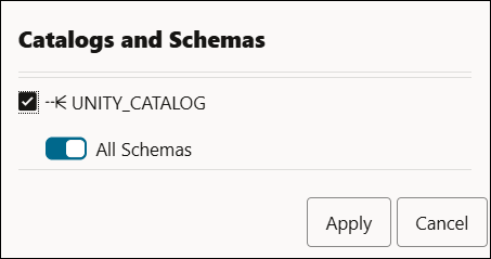 Description of catalogs-schemas-unity-catalog.png follows