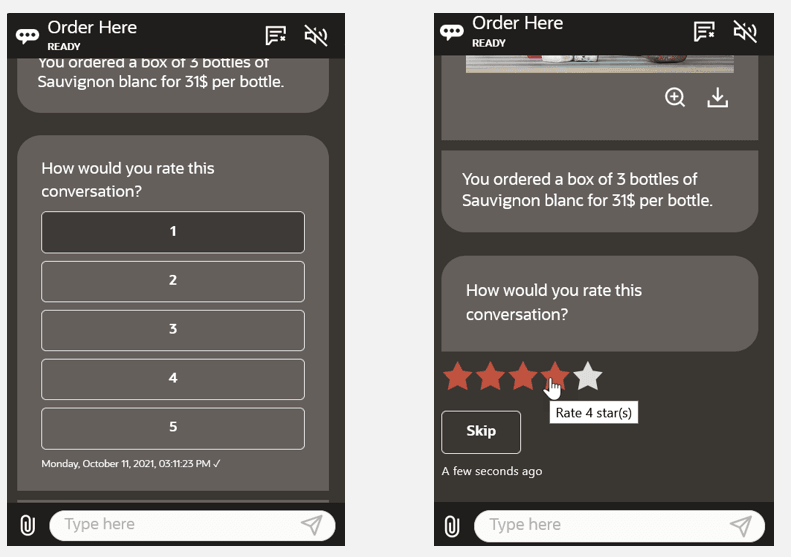 Description of feedback-rating-chat-widget.png follows