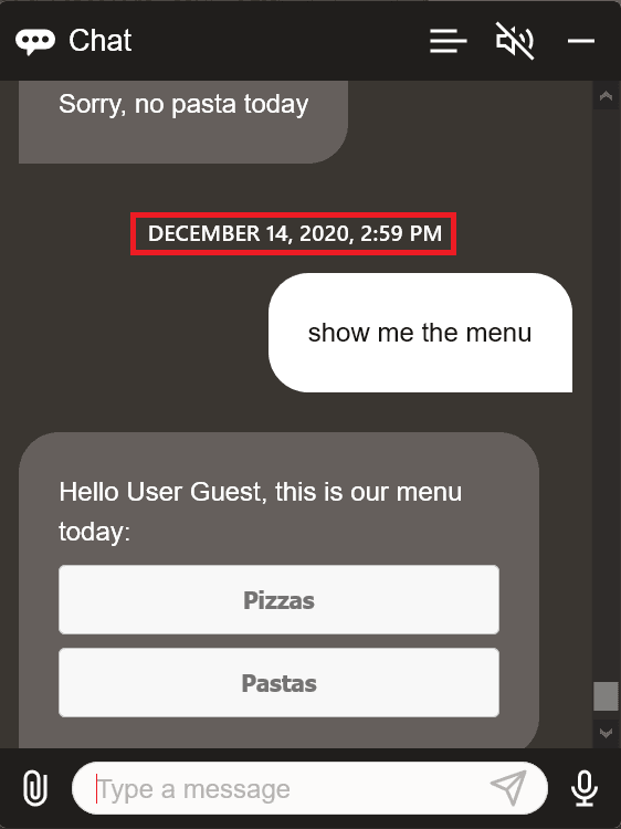 Description of first-message-day.png follows