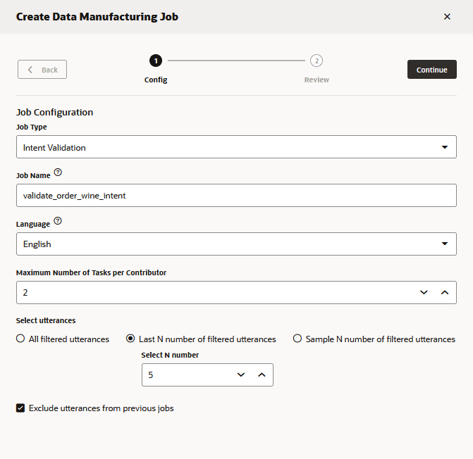 Description of retrainer-data-manufacturing-job-dialog.png follows
