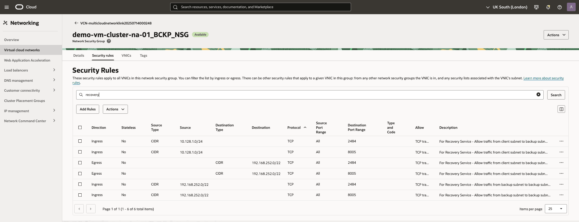 This screenshot shows how to add egress rules. This screenshot shows how to add egress rules.